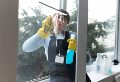 Nettoyage de vitres intérieures et extérieures à Nogentel